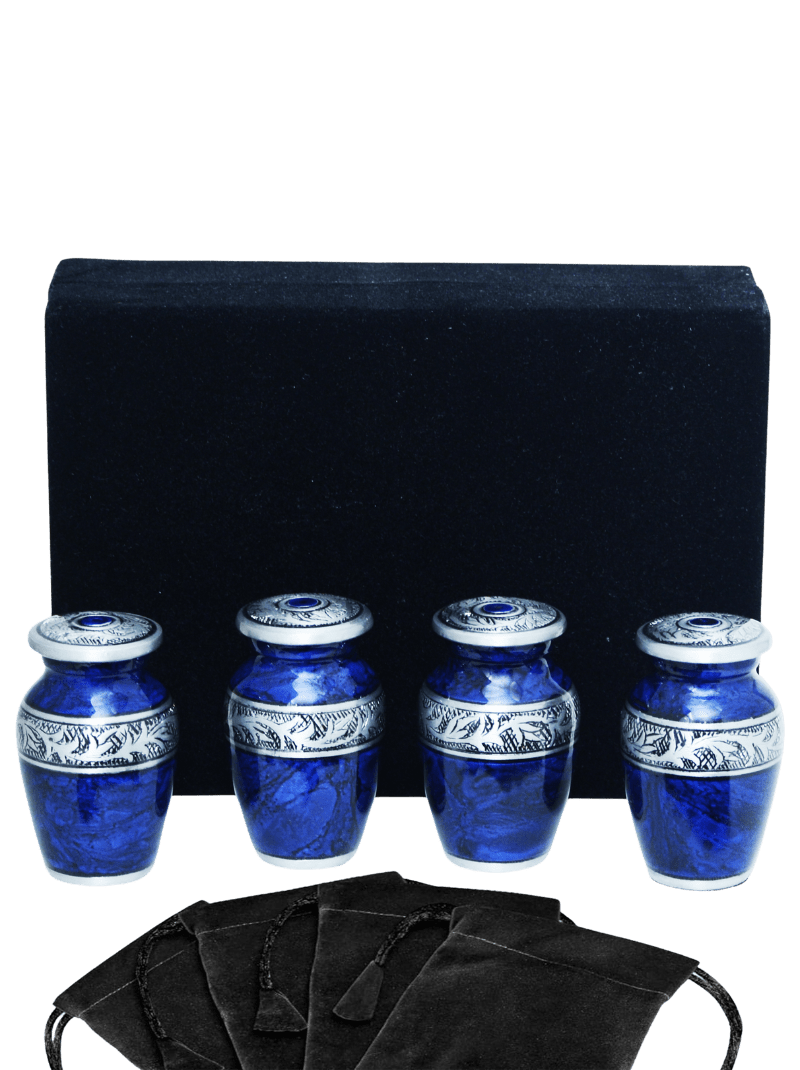 Blue Marble Set of 4