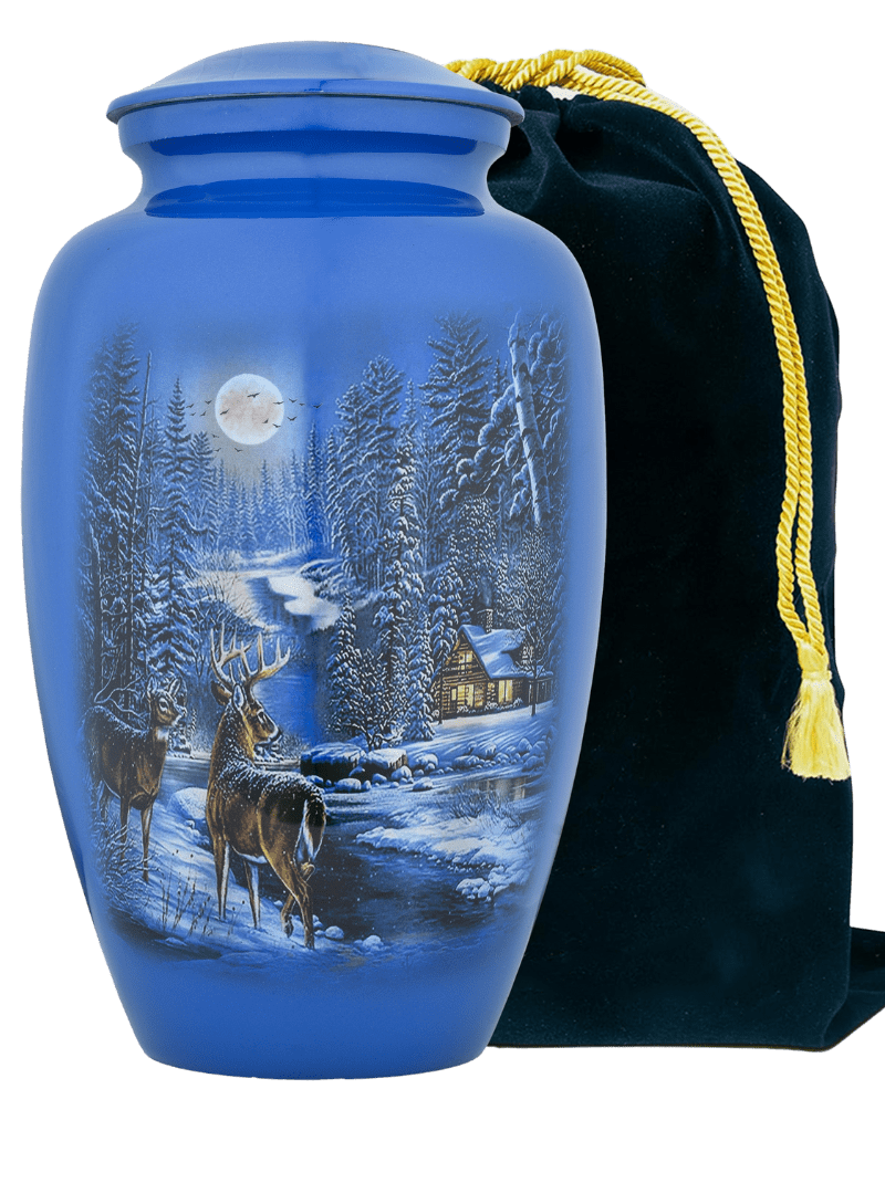 Grazing Deer Cremation Urns